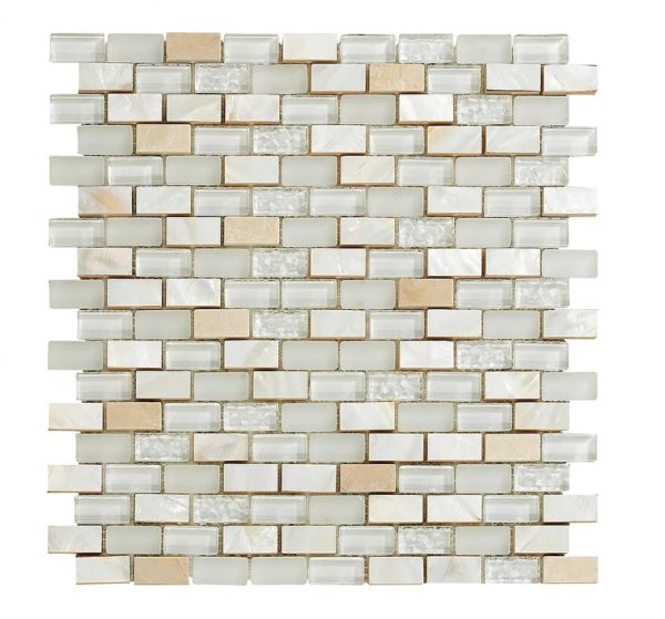 Synergy glass and stone mosaic tile mix DC0023