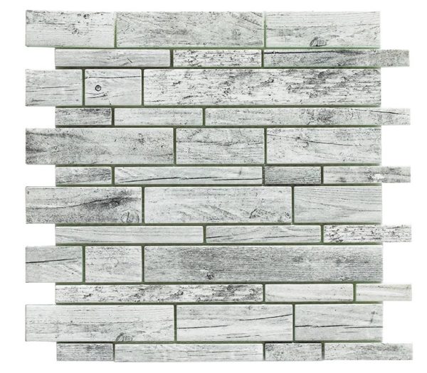 Synergy glass wood look mosaic DC0027-A