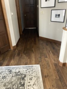 New Hardwood Flooring Entry