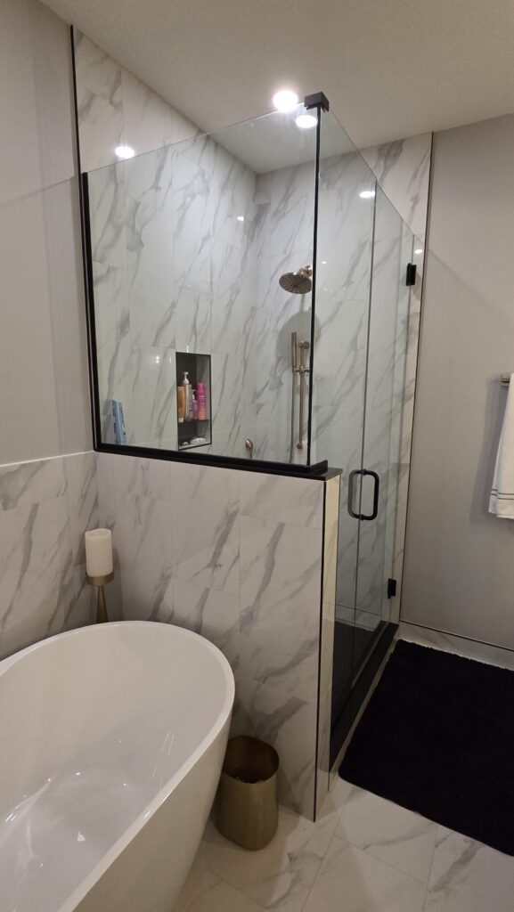 Tile Shower Remodel Lindstrom Minnesota
